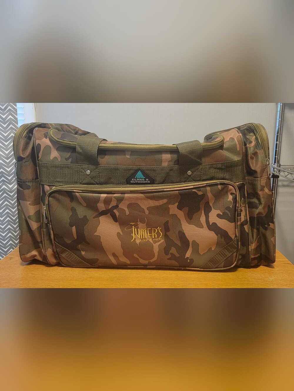 Camo Duffel - Green/Brown